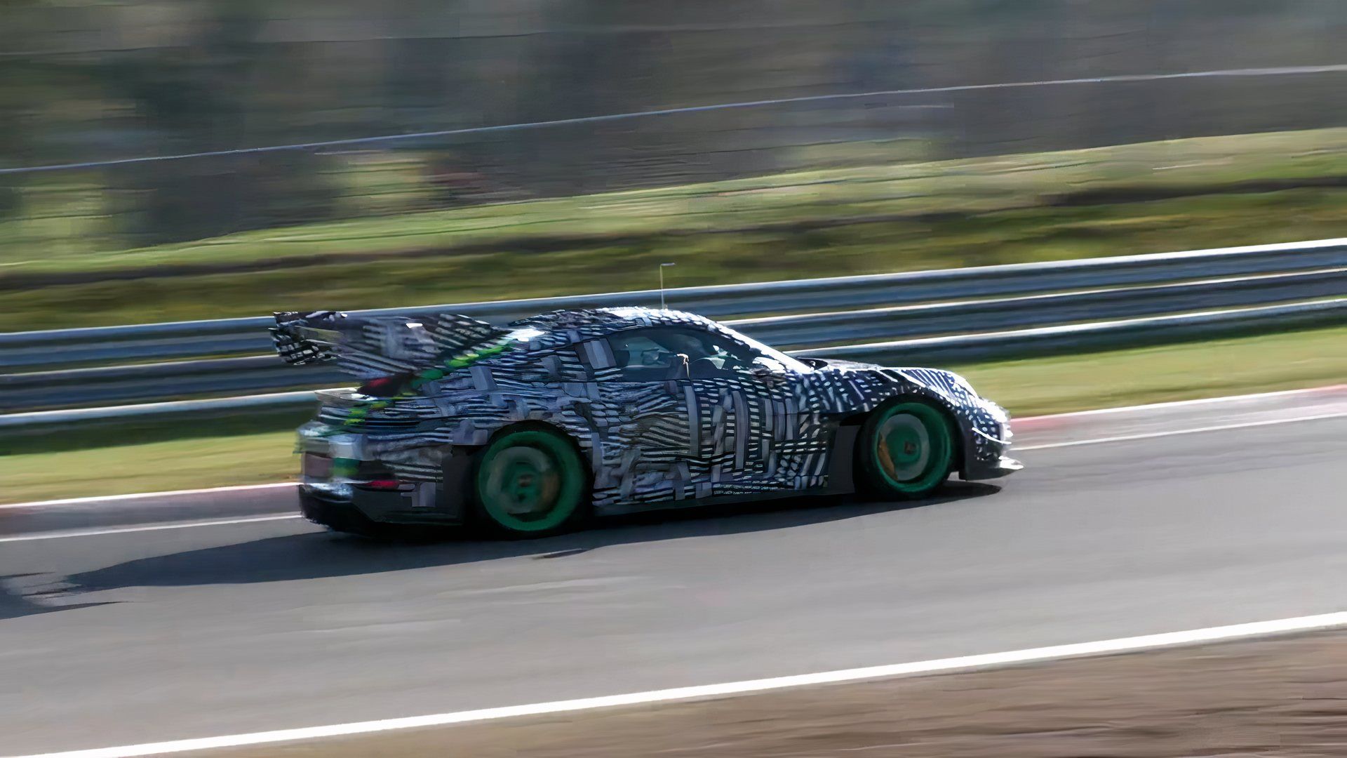 2025 Porsche 911 GT3 RS MR Manthey Performance Kit Mule Car
