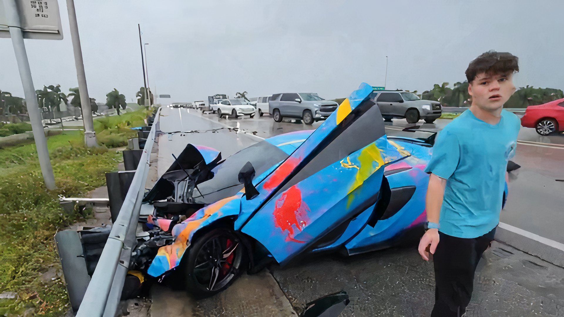 YouTuber Jack Doherty Totals His McLaren 570S Live On Stream