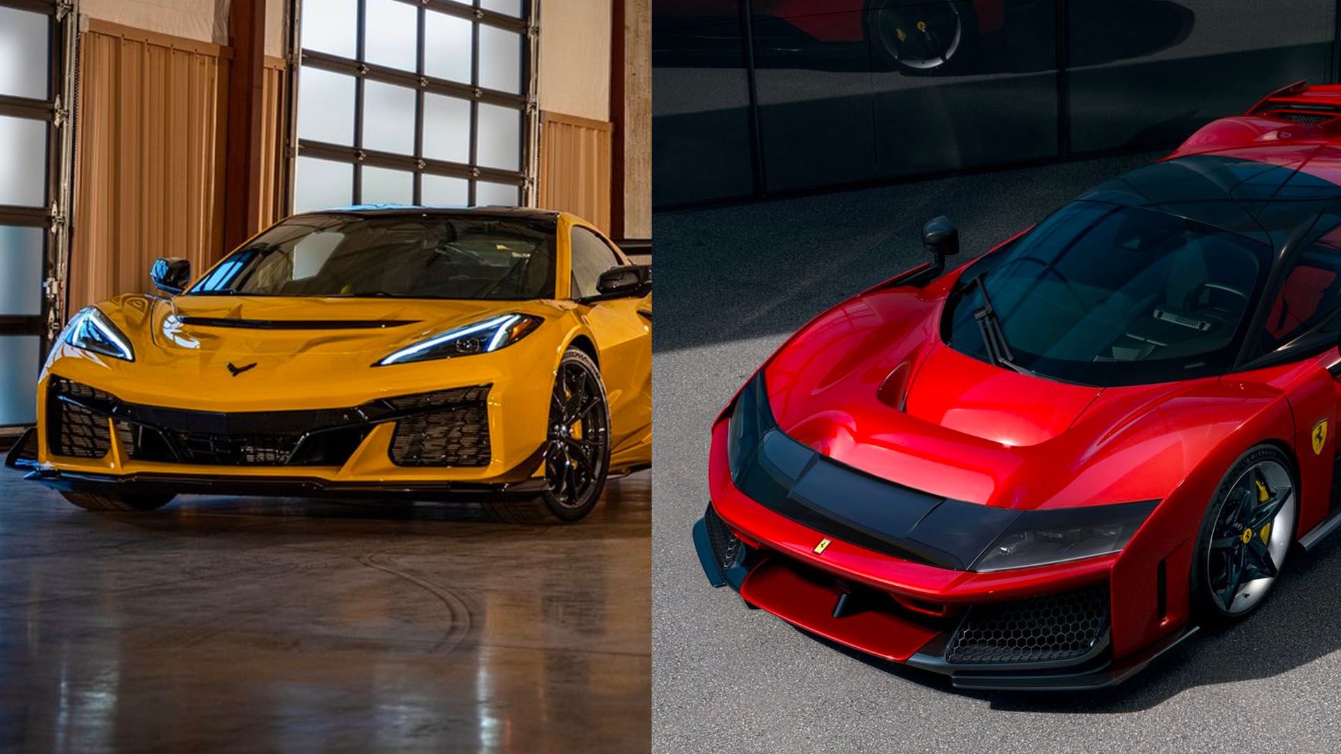 How The New Ferrari F80 Stacks Up To The C8 Corvette Zr1 