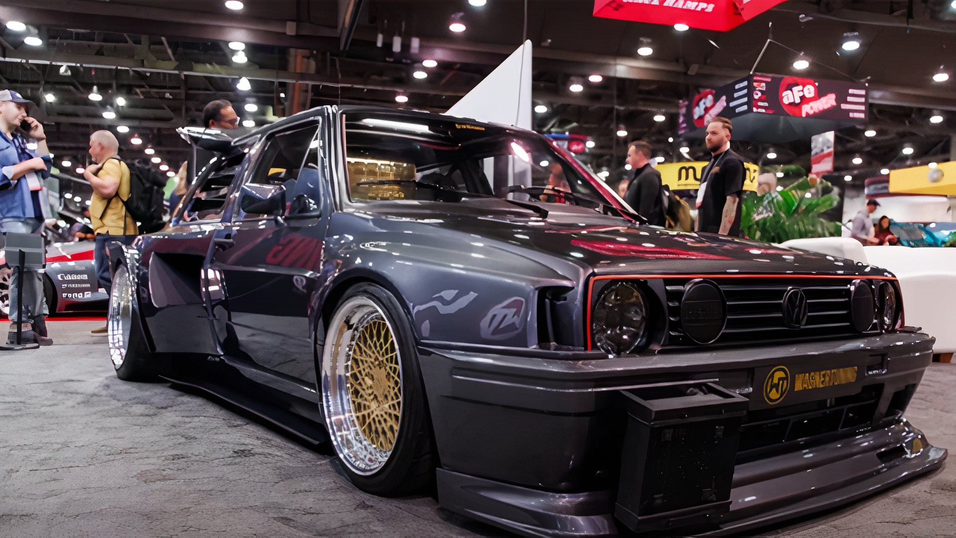 Check Out This Insane VW Golf Mk2 Custom Build