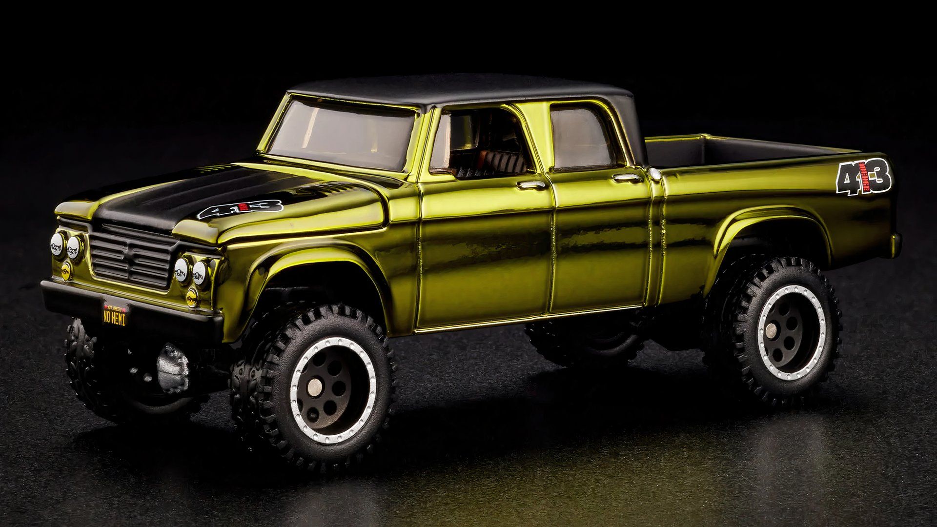ホットウィール　1964 ダッジパワーワゴン　・チケットカー Hot Wheels RLC Exclusive '64 Dodge Power Wagon | Mattel