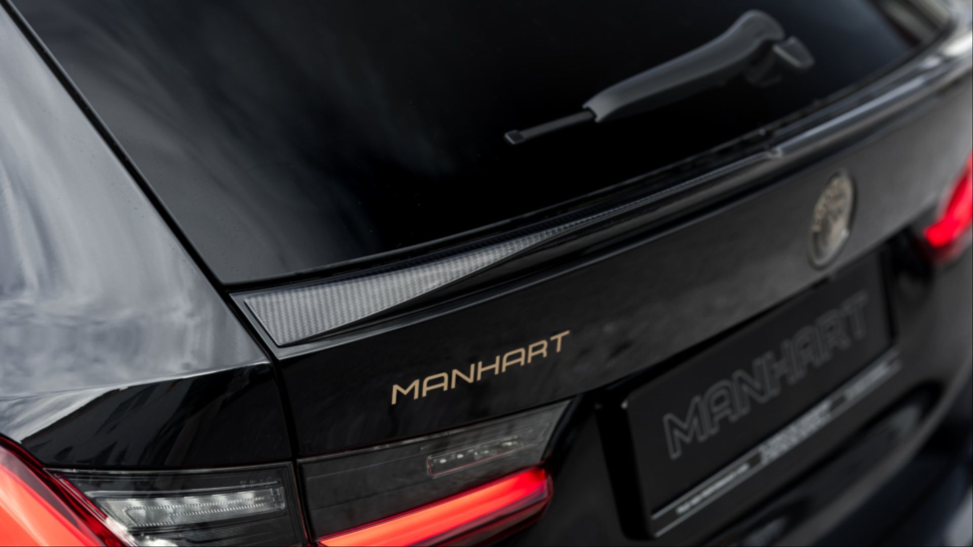 Parte traseira do Manhart BMW M3 Touring