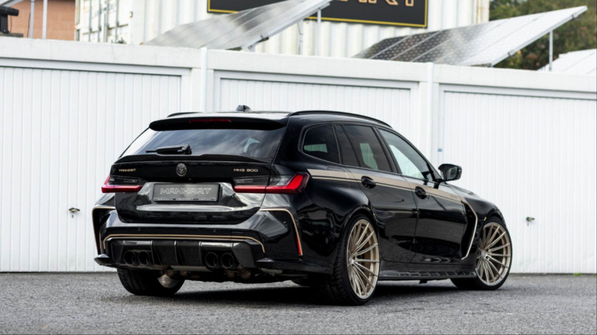 Manhart BMW M3 Touring vista 3/4 traseira