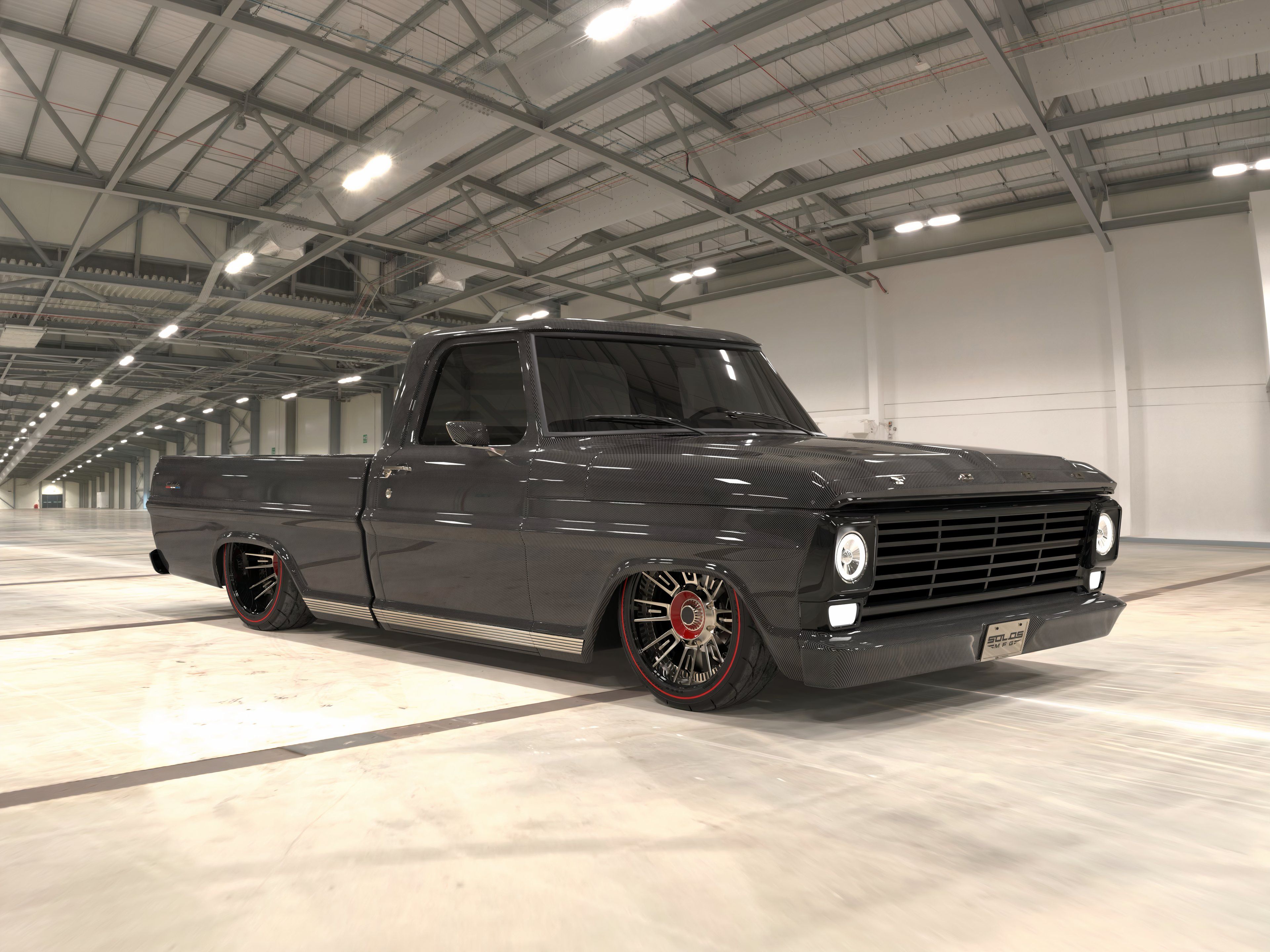 Ford Reveals F-100 Solomon Lunger Custom Pickup Truck