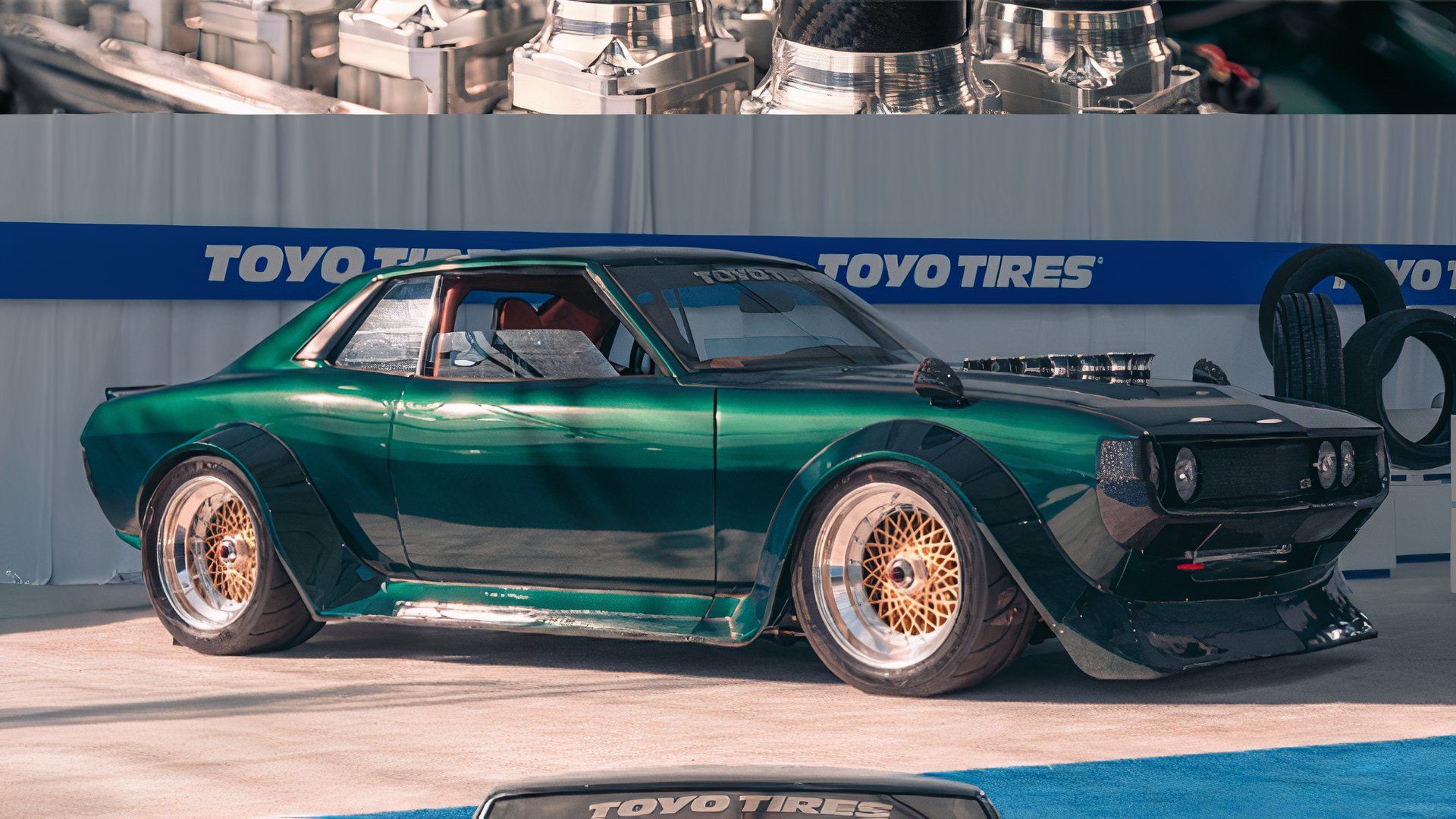 Carro de musculação Toyota Celica V12