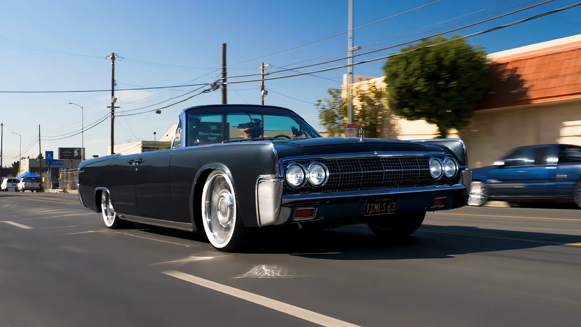 This Slammed, LS-Powered 1963 Lincoln Continental Is The Ultimate Cruiser