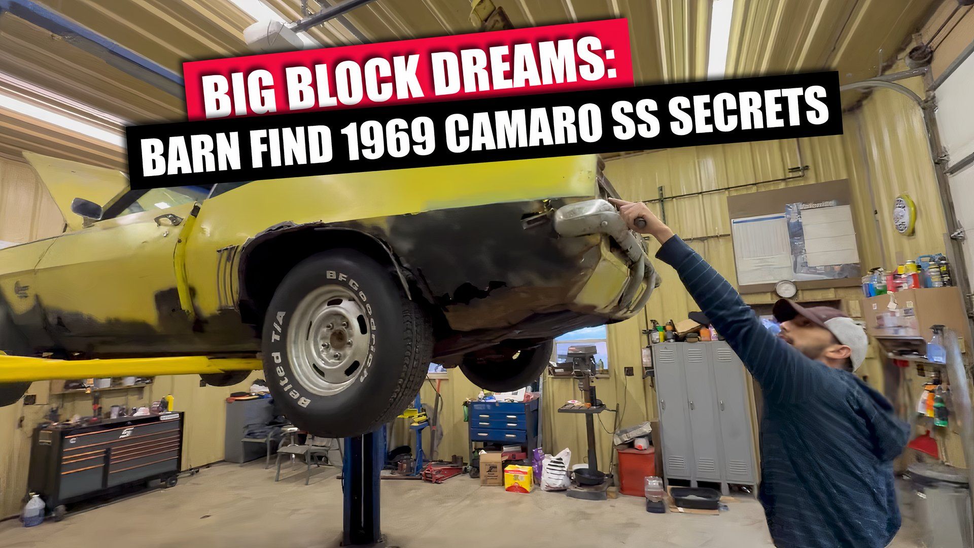 Big Block Dreams: Barn Find 1969 Camaro SS Secrets Unlocked