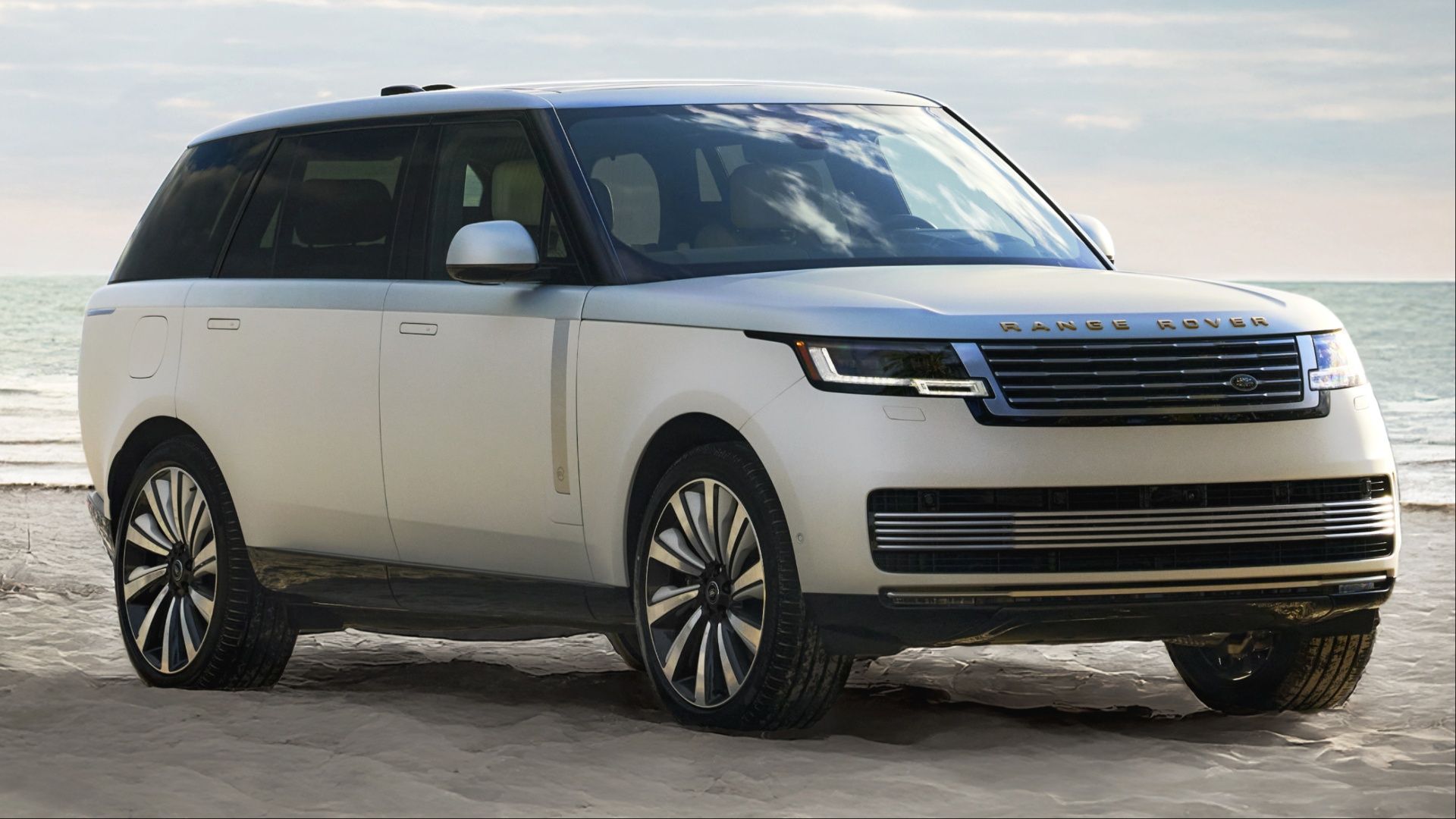 Solid Gold Range Rover