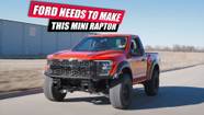 Ford F 150 Gets Two Door Mini Raptor Treatment With V8 Power