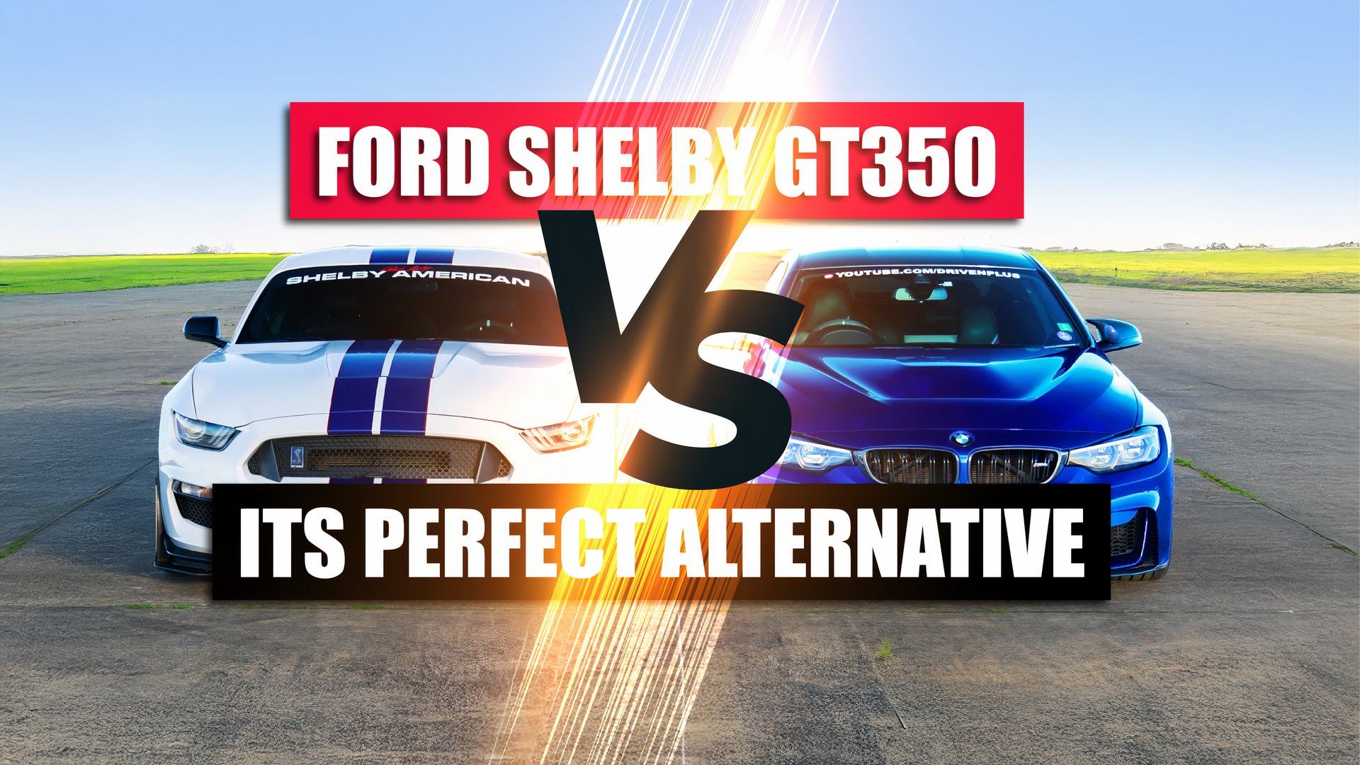 Ford Shelby GT350 Faces Off Against Its Perfect European Alternative