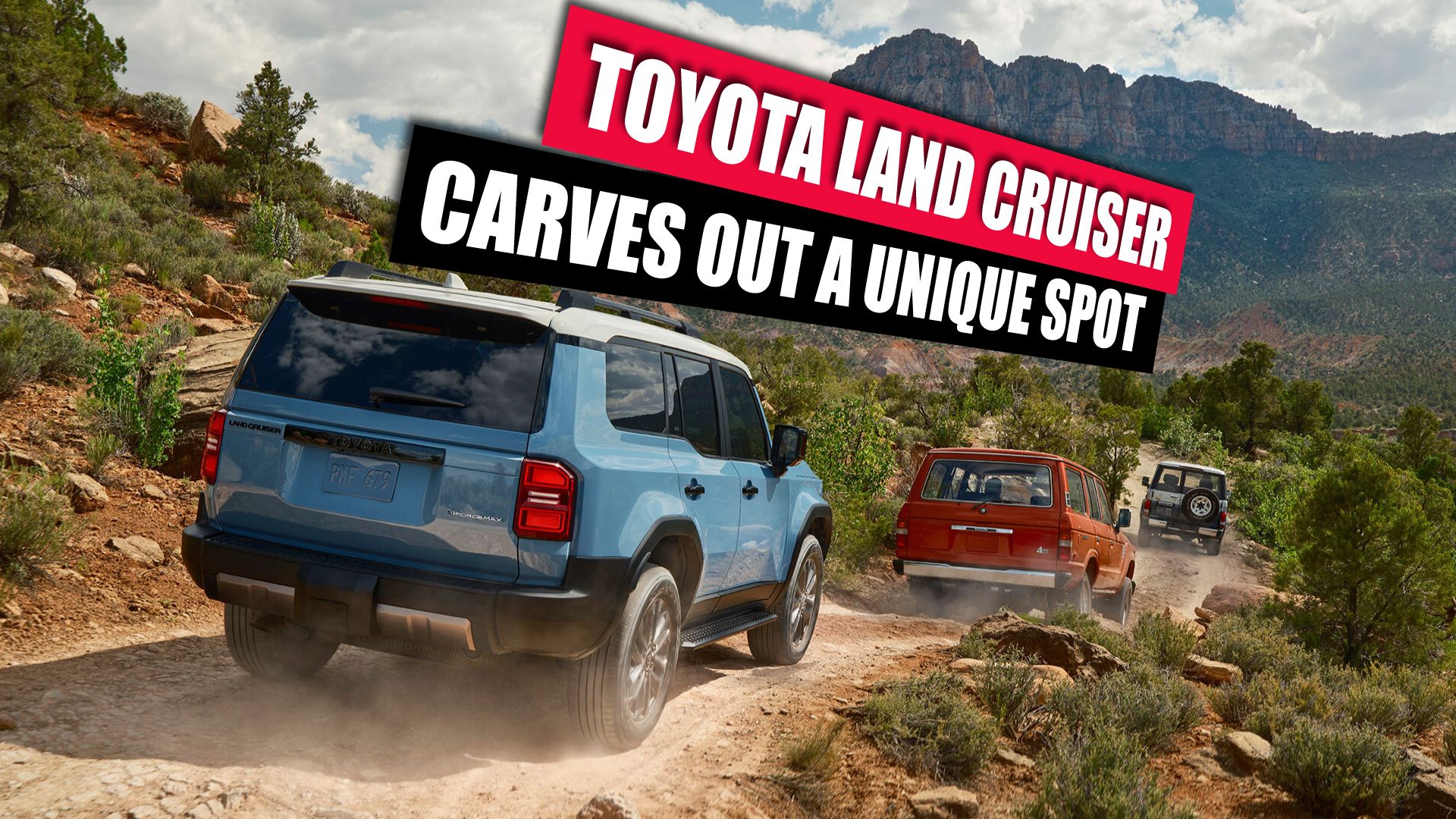 O Land Cruiser da Toyota conquista um lugar único nas vendas de SUVs