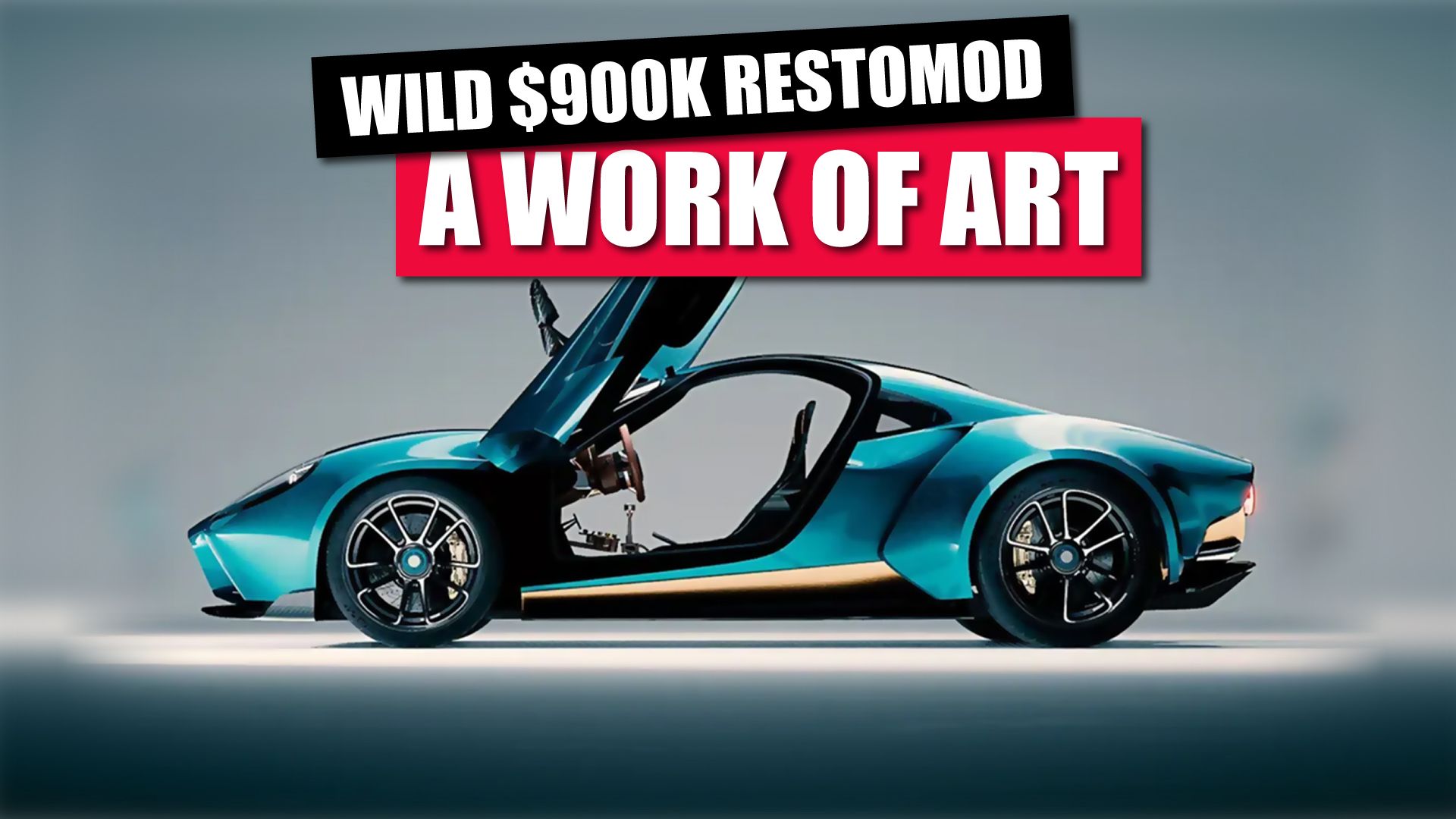 來自Caterham的設計師的Wild $ 900K RESTOMOD是一件藝術品