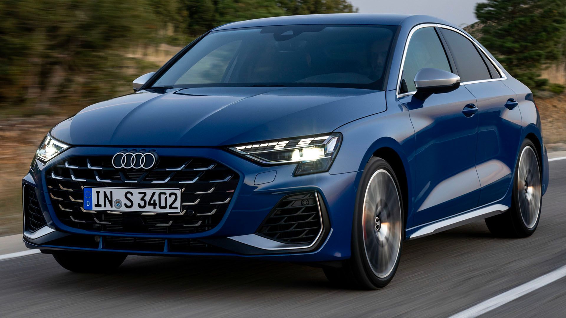 2025 Audi S3 Sedan Front Three Quarter