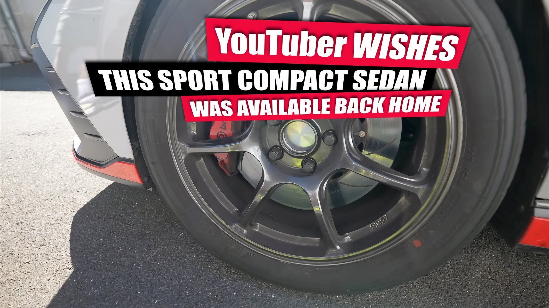 YouTuber希望這款在美國出售的運動緊湊型轎車可回家