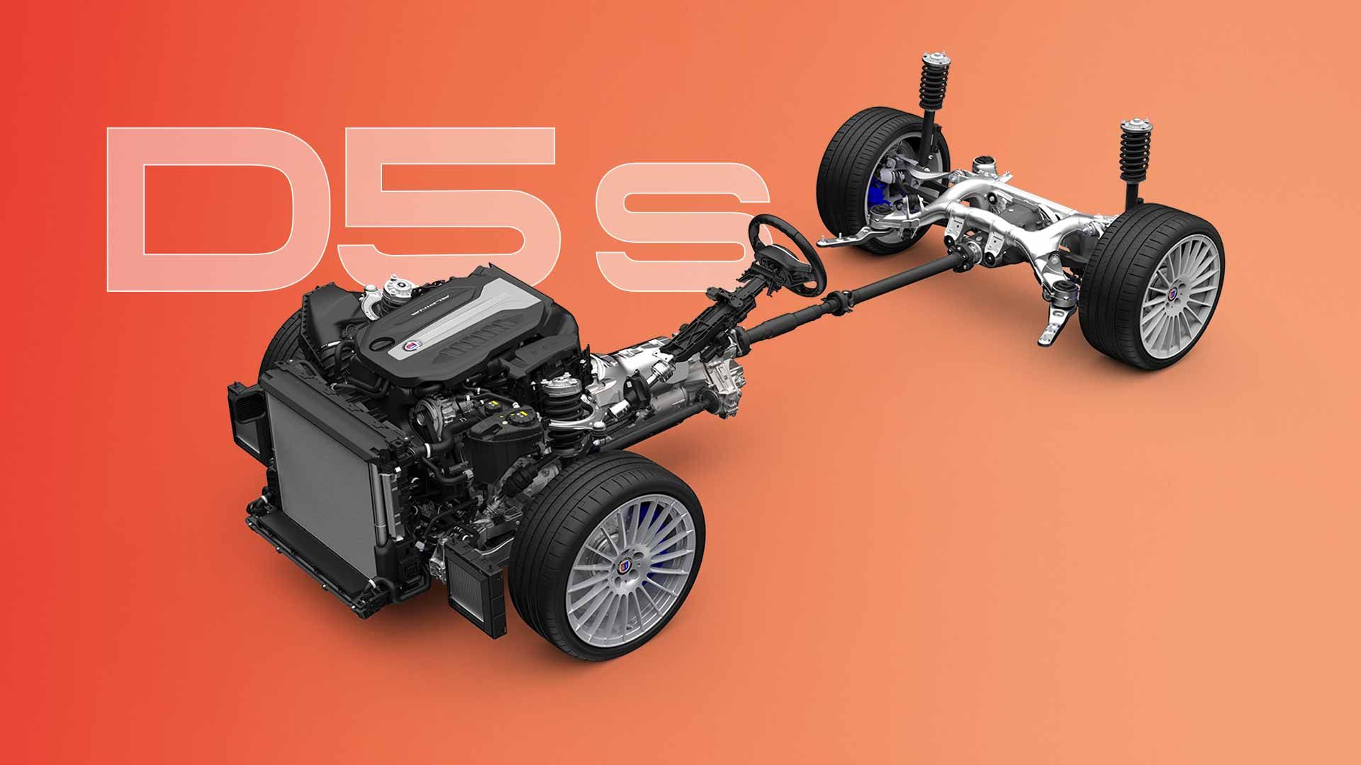 2020 Alpina D5 S drivetrain