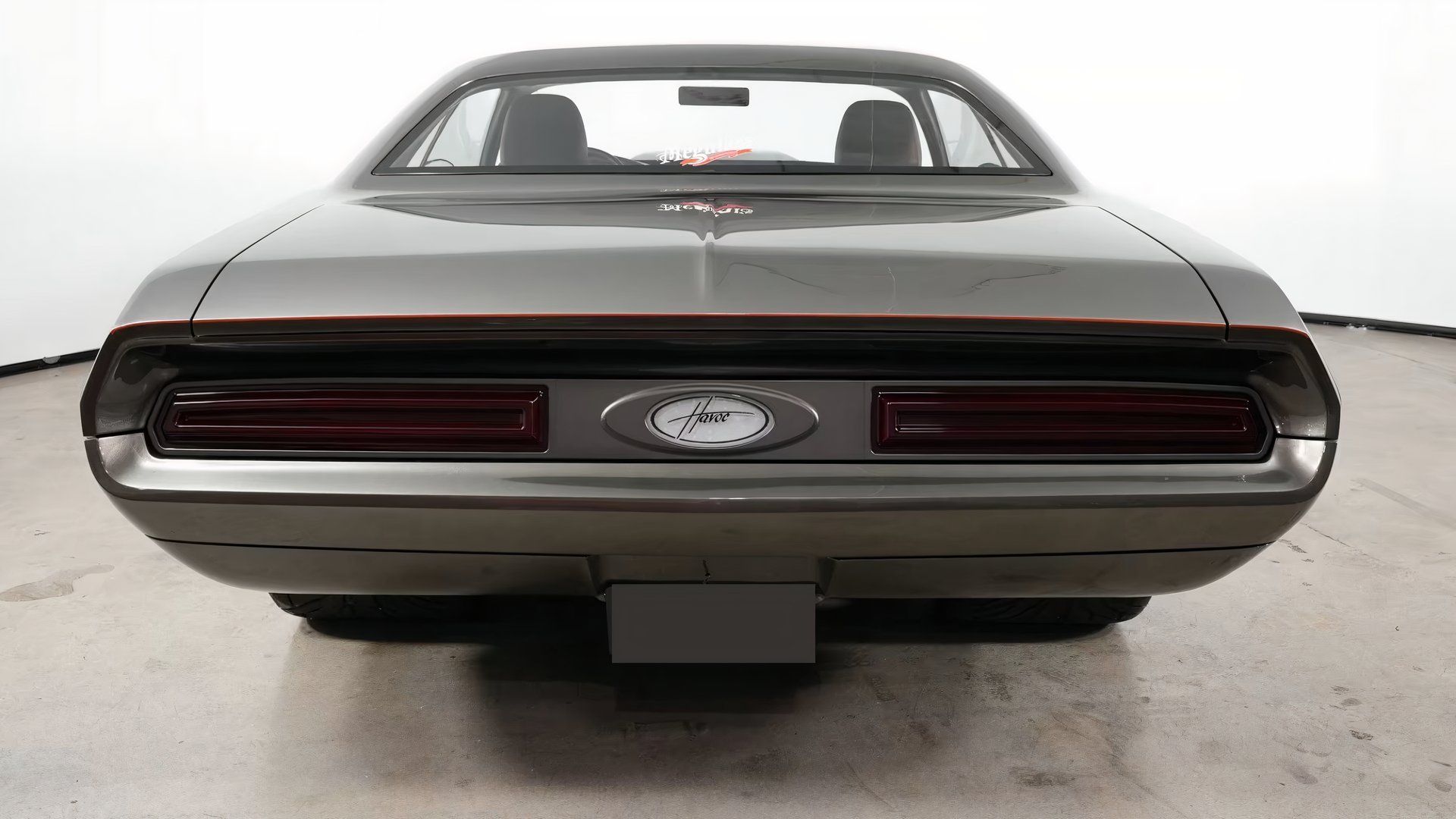 1970 Dodge Challenger Rear View