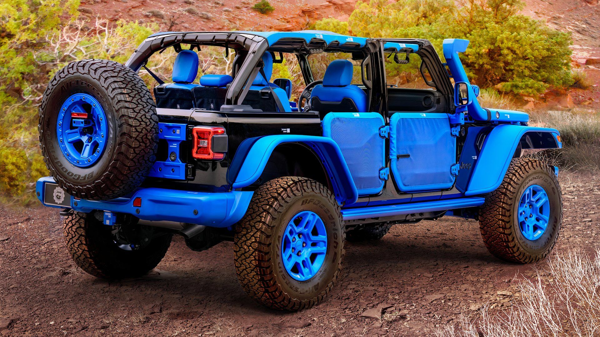 Jeep Blueprint Concept Is A Rolling Mopar Catalog
