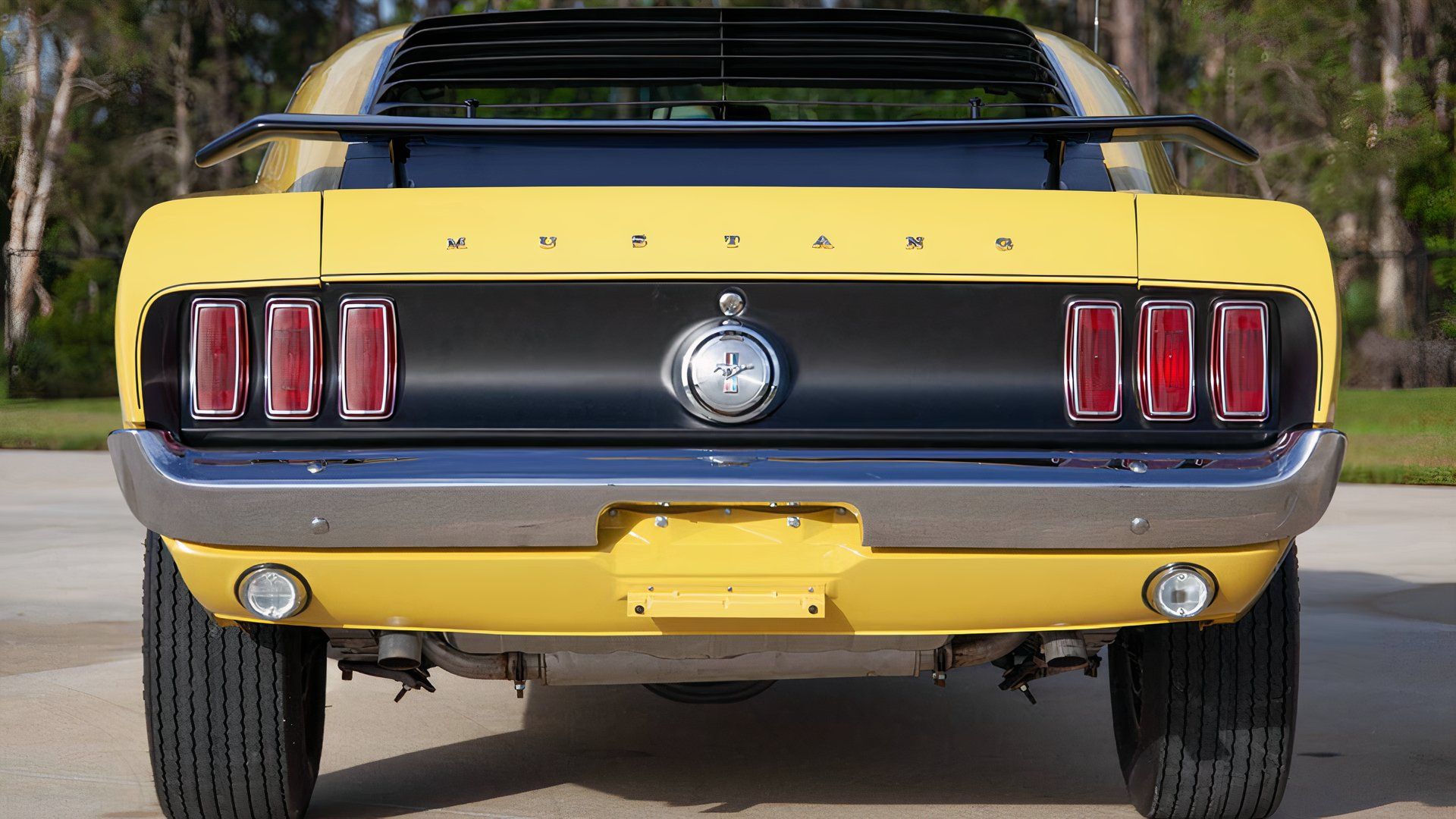 1969 Ford Mustang Boss 302 Rear