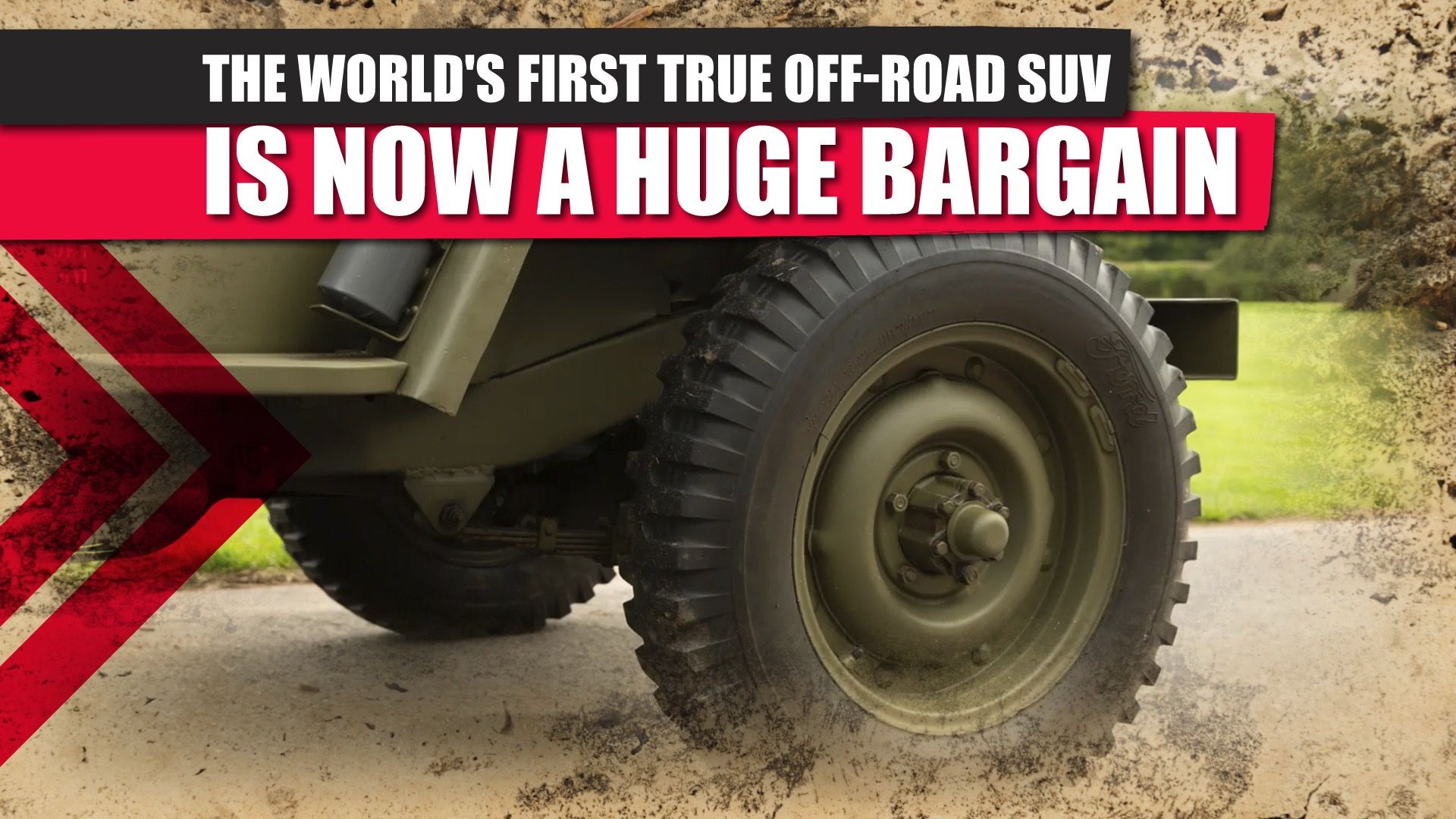 The World's First True Off-Road SUV Is Now A Huge Bargain