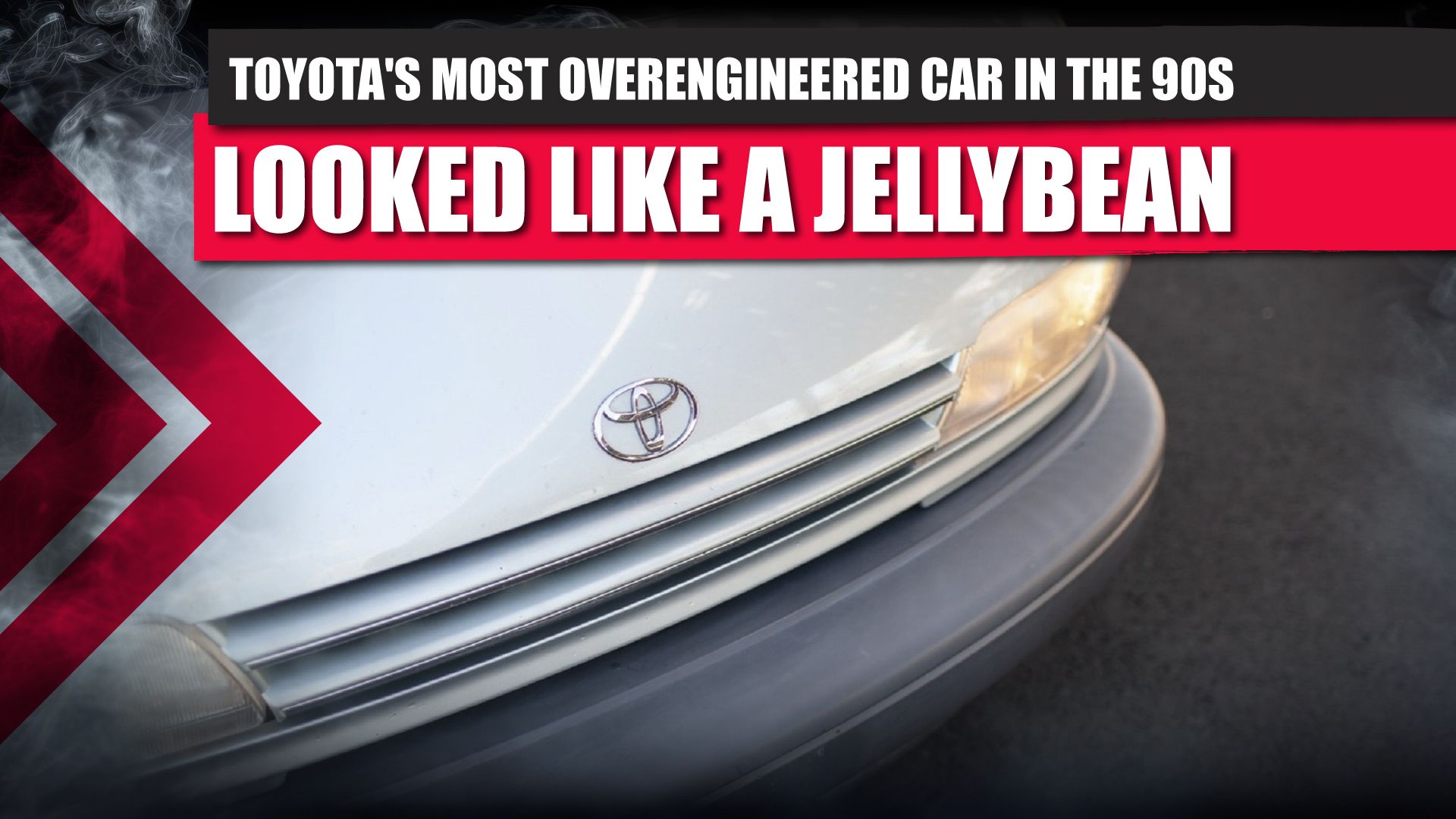 Toyota's Most Overengineered Car In The 90s Looked Like A Jellybean