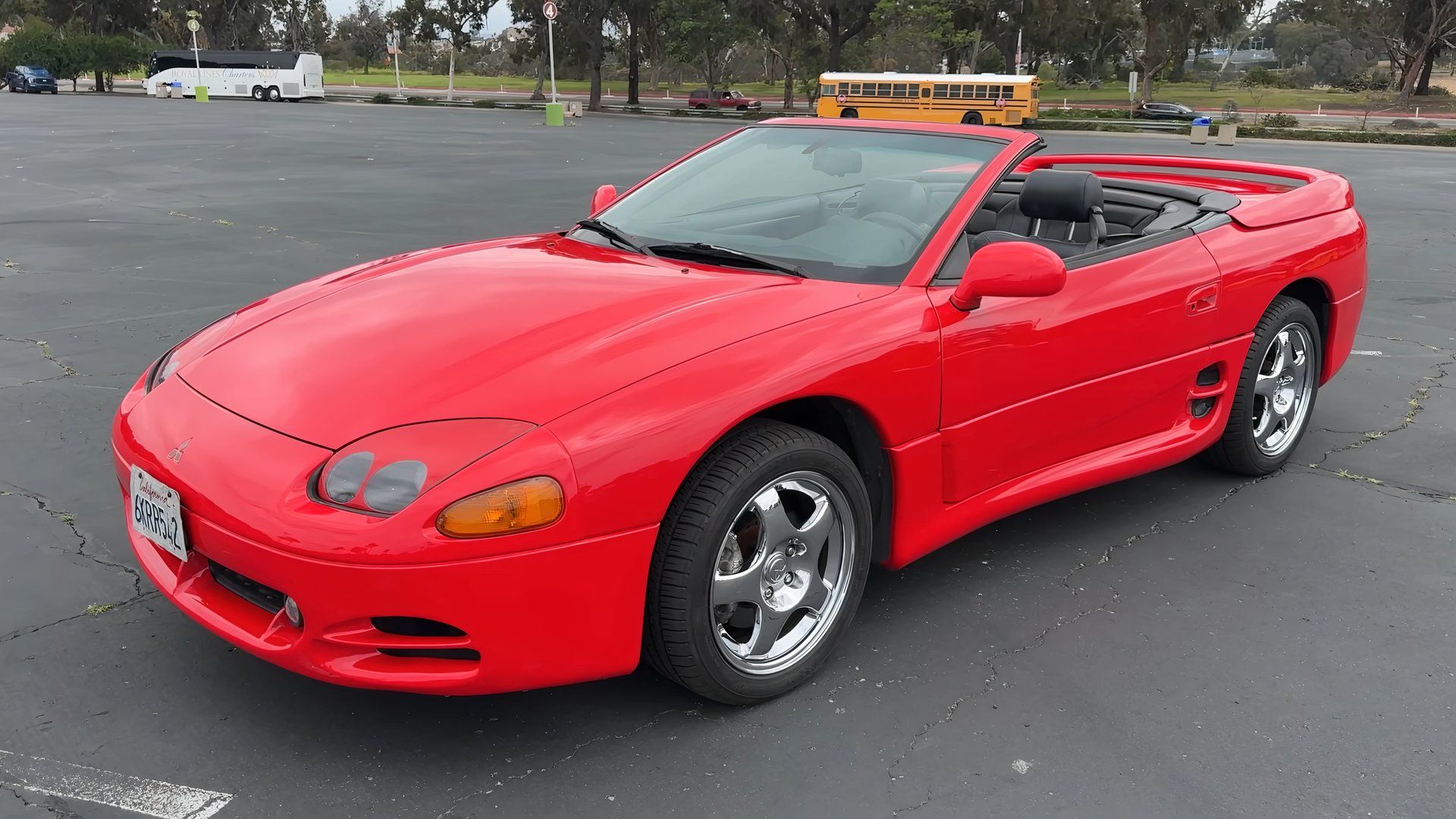 MBUTI DESIGN 1995年 Rare 1995 Mitsubishi 3000GT VR-4 Spyder Is Loaded With Tech