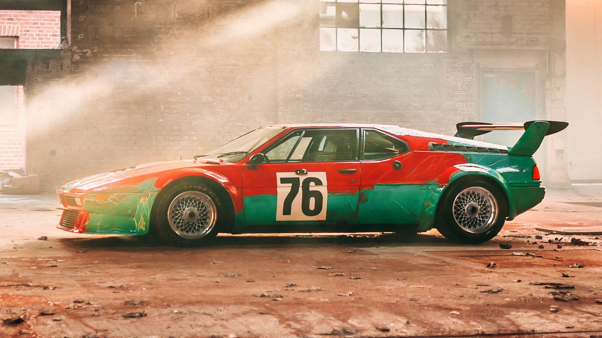 BMW’s Latest Art Car Turns the M1 Into A Rolling Masterpiece