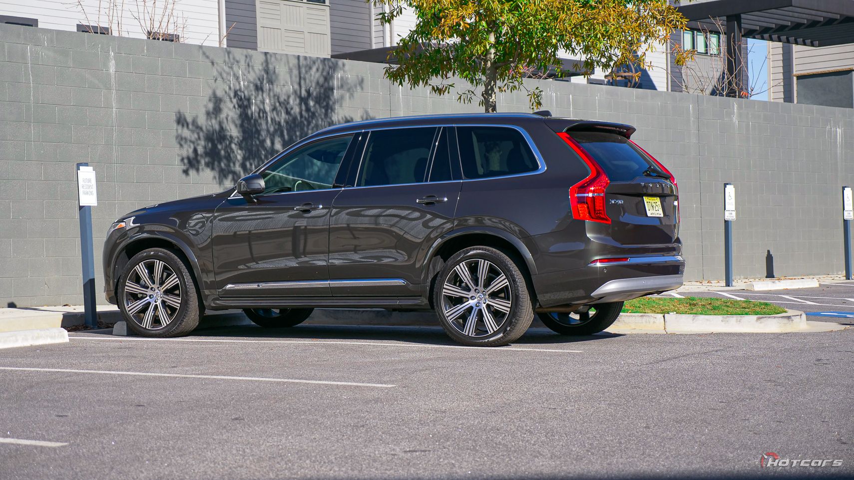 2022 Volvo XC90 Recharge parked a lot
