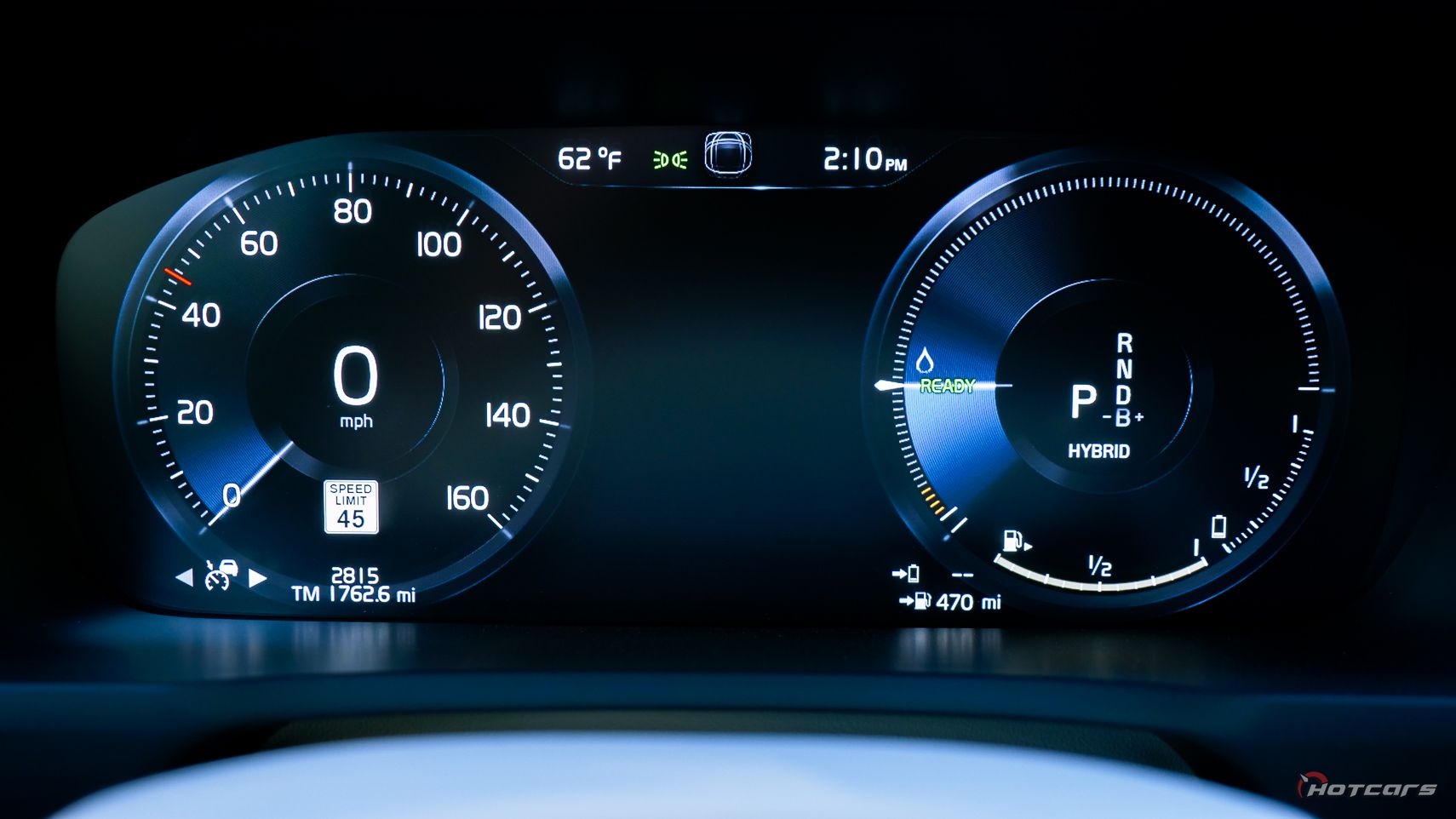 2022 Volvo XC90 Recharge Digital Dash