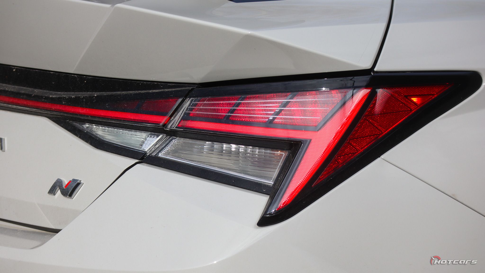 2023 Hyundai Elantra N tail light focus