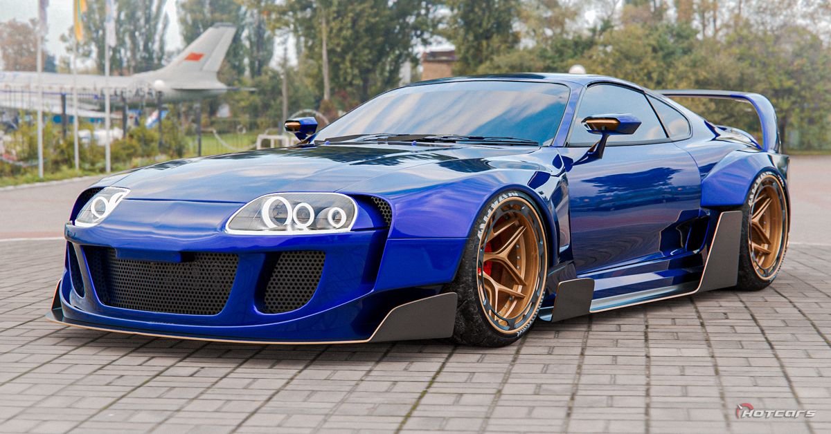 This Wild Toyota MK4 Supra Restomod Brings The Crazy Back To JDM Sports  Cars