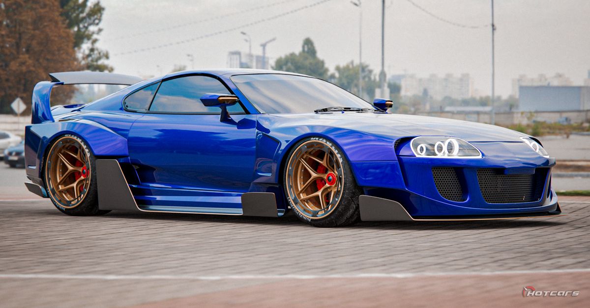 This Wild Toyota MK4 Supra Restomod Brings The 