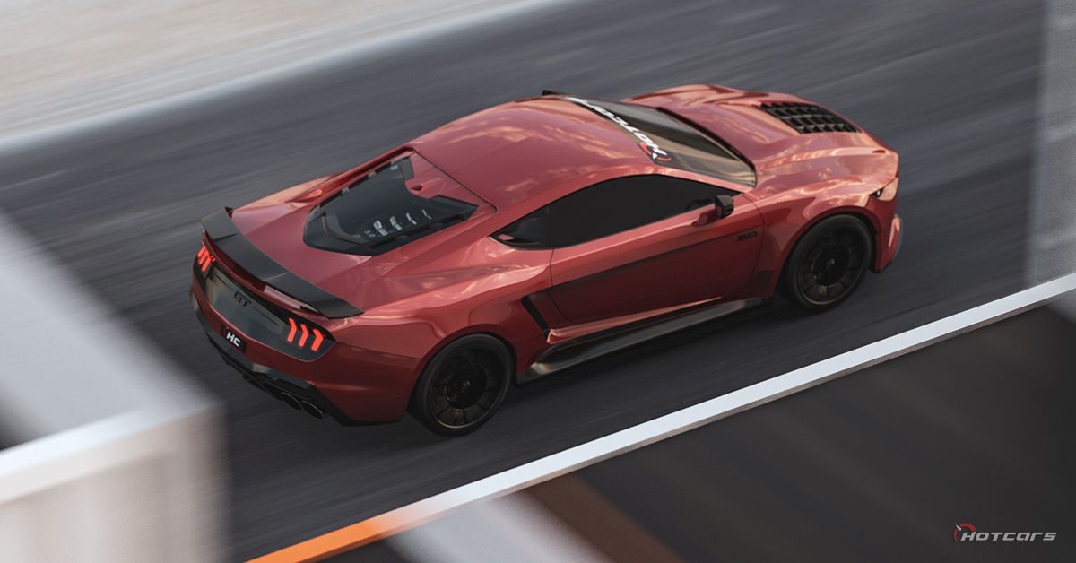 What A Mid-Engine 2024 Ford Mustang Would Look Like With Exotic Ford GT DNA
