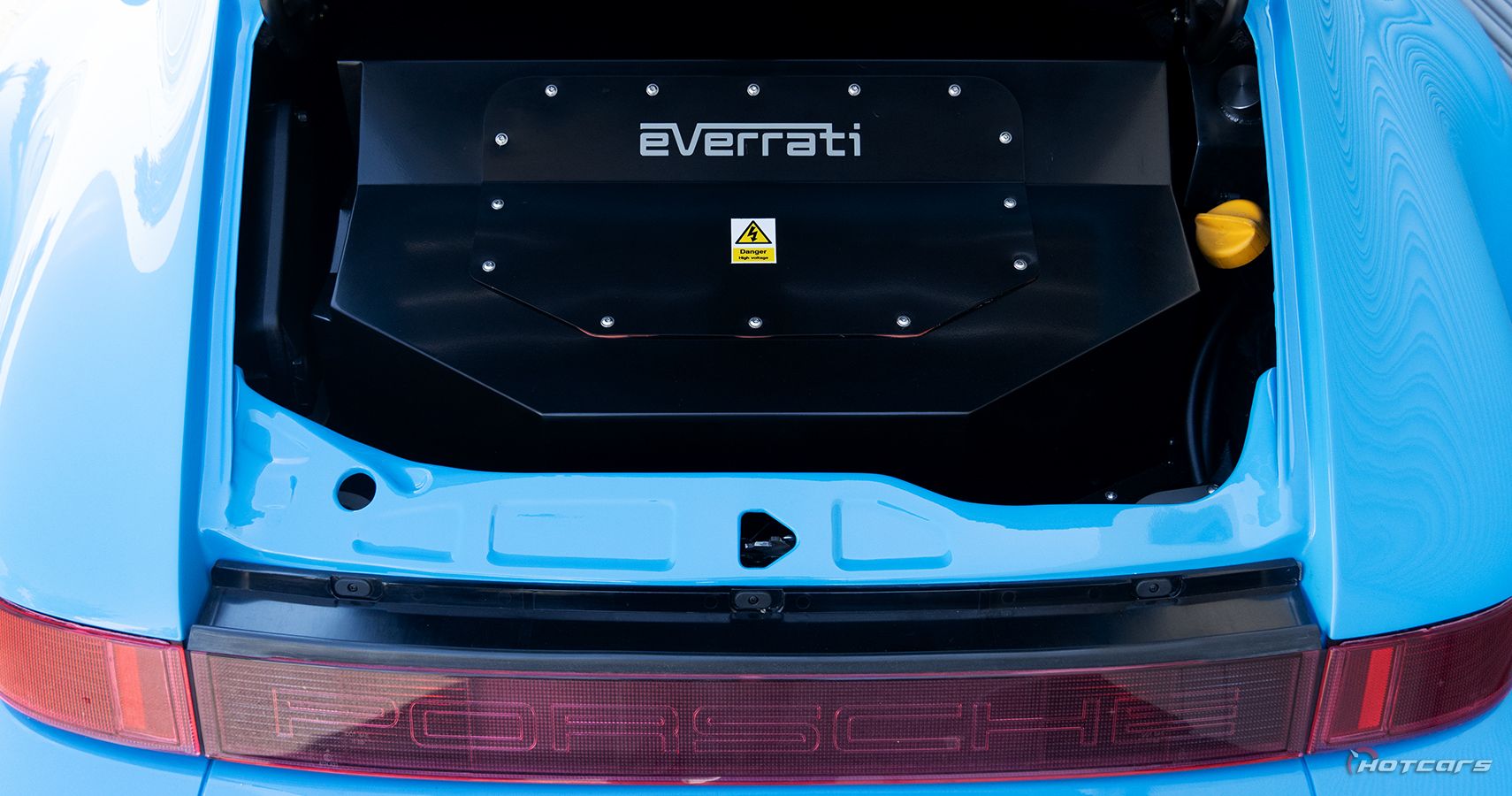 Everrati 964 Rear Engine Bay Detail