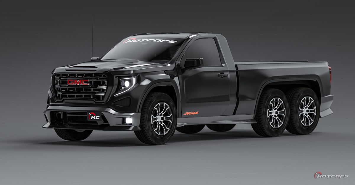 New GMC Syclone 6x6 Digital Concept Render