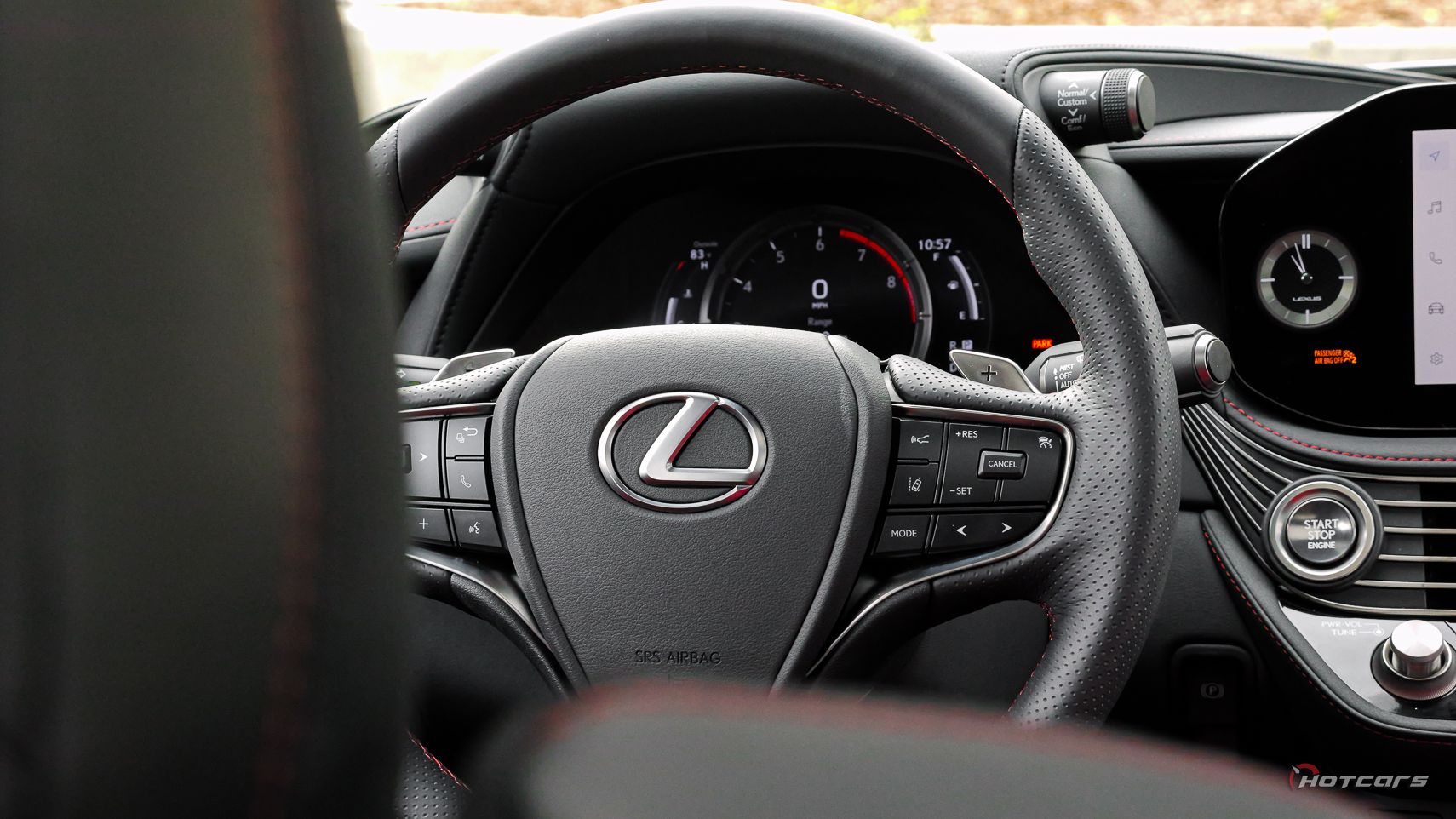 2023 Lexus LS 500 F Sport рулевое колесо с полным приводом