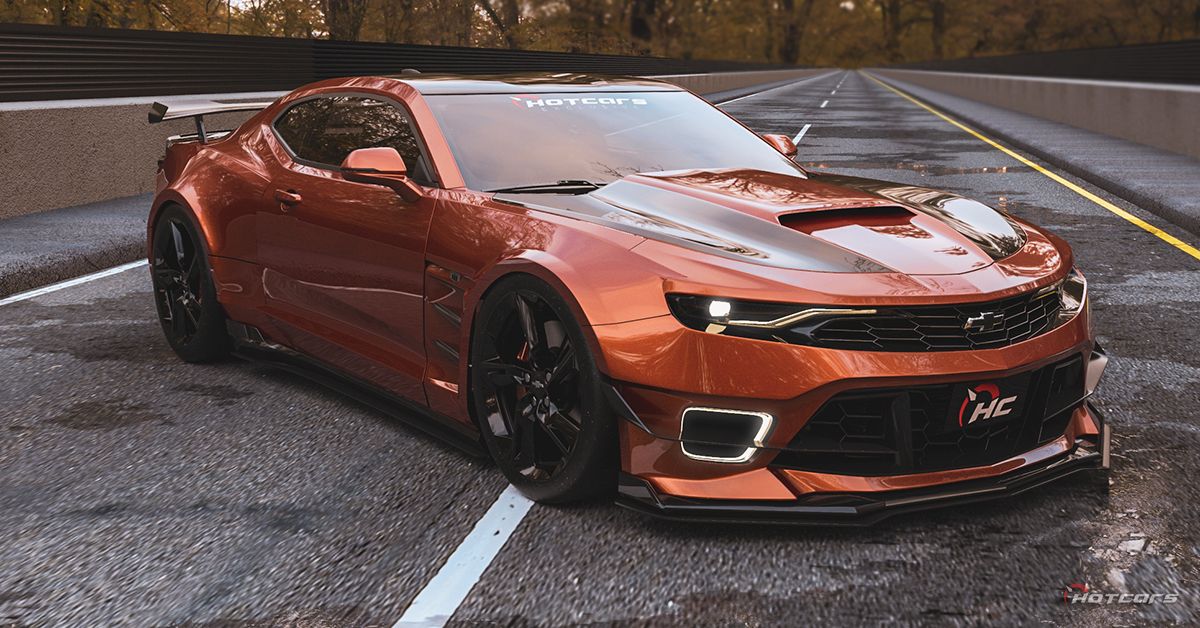 This 2024 Chevrolet Camaro Z/28 Concept Proves GM Gave Up On Muscle