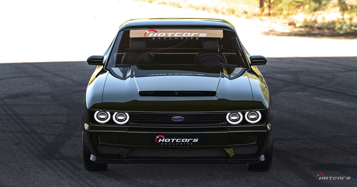 This Modern Ford Capri Finally Becomes A True Muscle Car