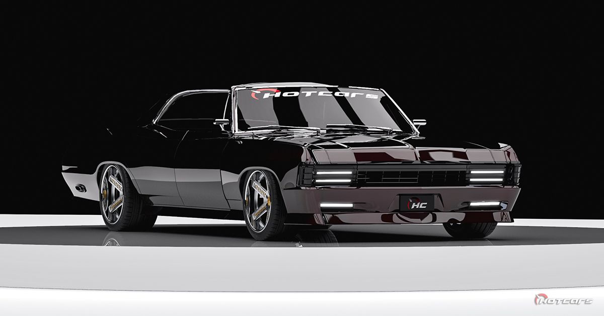 You Would not Need To Meet This 1967 Chevrolet Impala SS Restomod Alone At Evening
