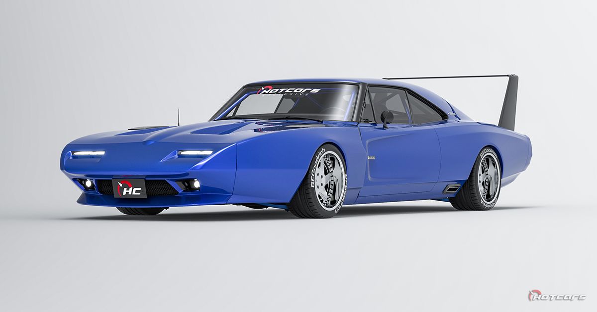 This 1969 Dodge Charger Daytona Restomod Adds Demonic Muscle To A