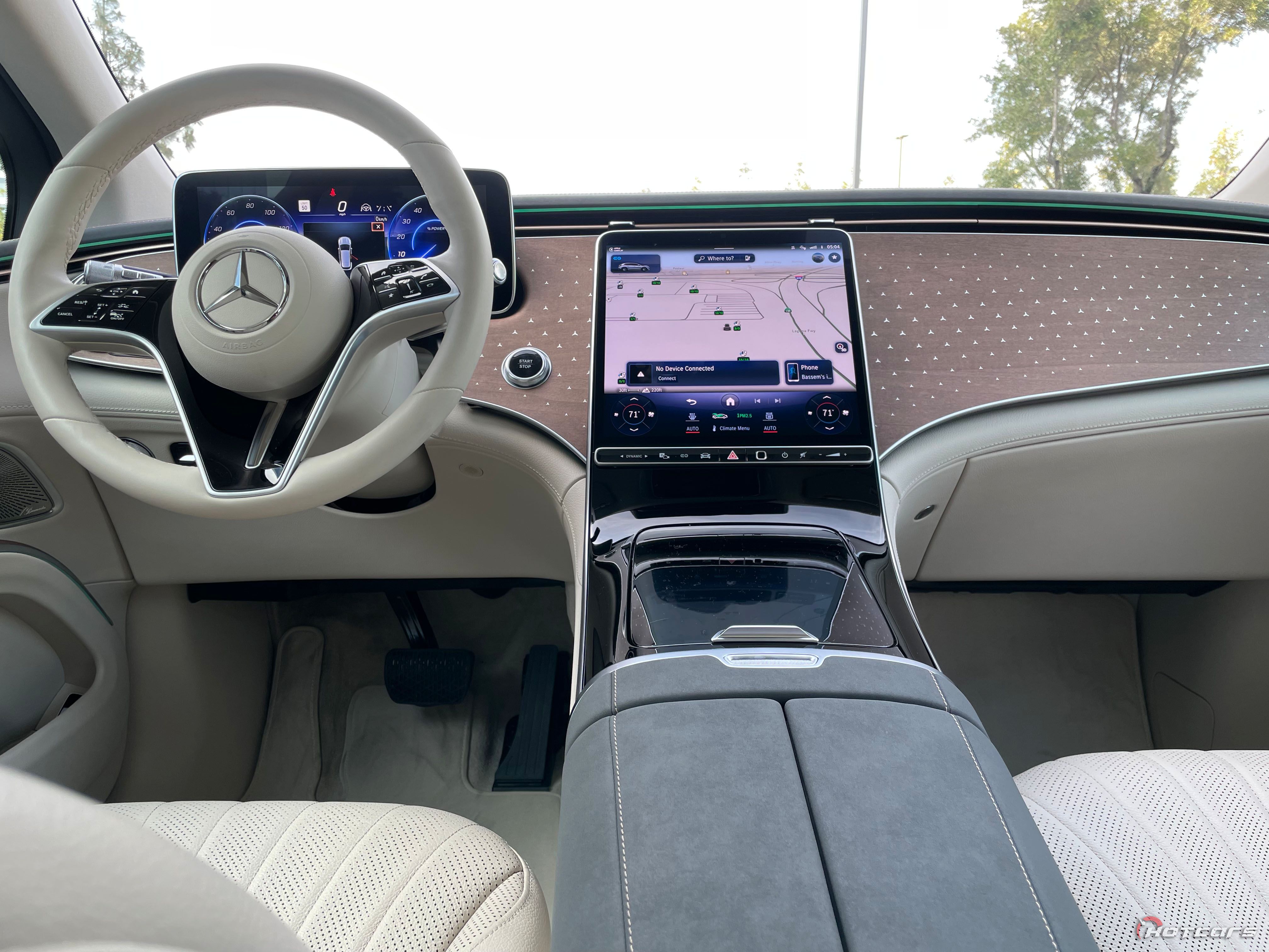 Приборная панель Mercedes-Benz EQS450 4Matic 2023