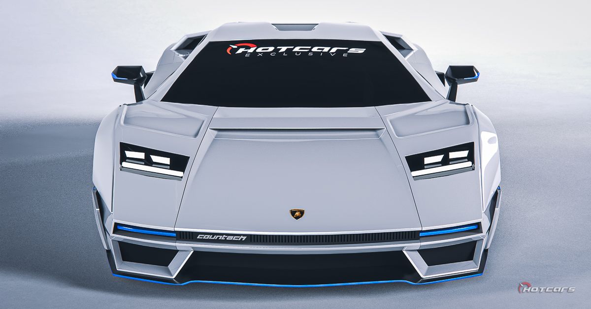 Why Our Electric Countach Render Will Make You Ditch The