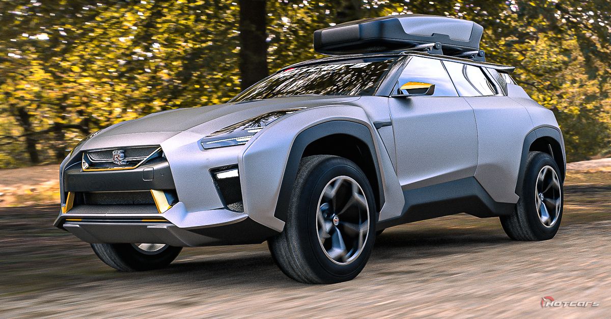 Nissan GT-R SUV Render