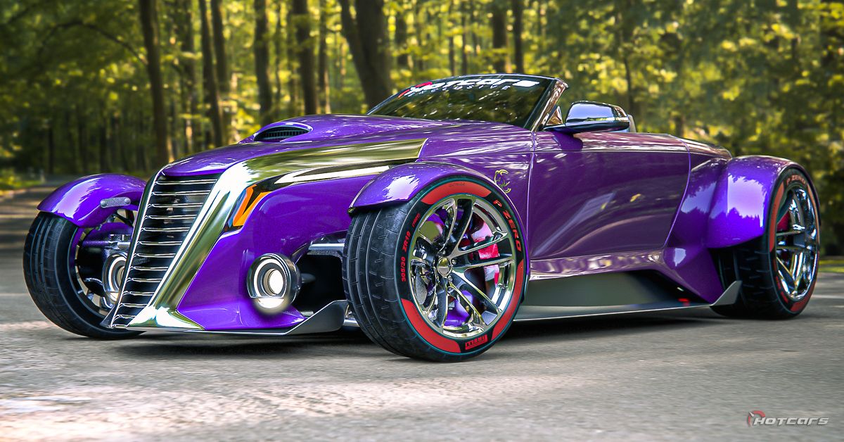 This Awesome Plymouth Prowler Hellcat Render Puts Modern Muscle