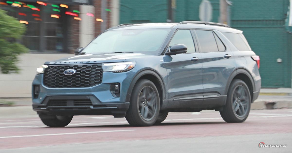 Ford Explorer ST with new grille design