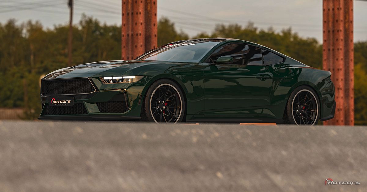 This 2024 Ford Mustang Bullitt Render Pays A Rebellious Tribute To