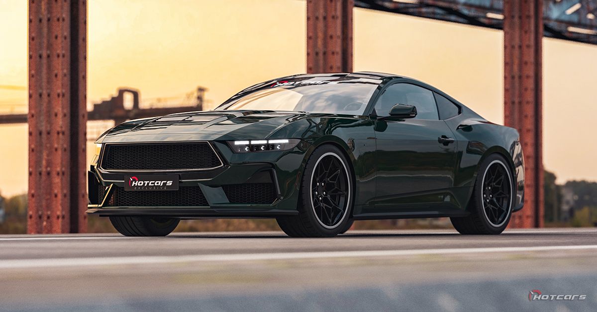 This Ford Mustang Bullitt Render Pays A Rebellious Tribute To