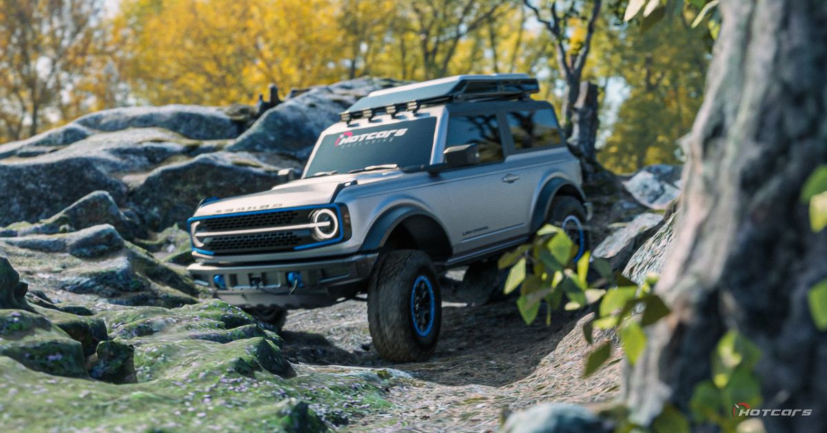 Electric 2025 Ford Bronco Lightning Concept Packs Extra Batteries And A 