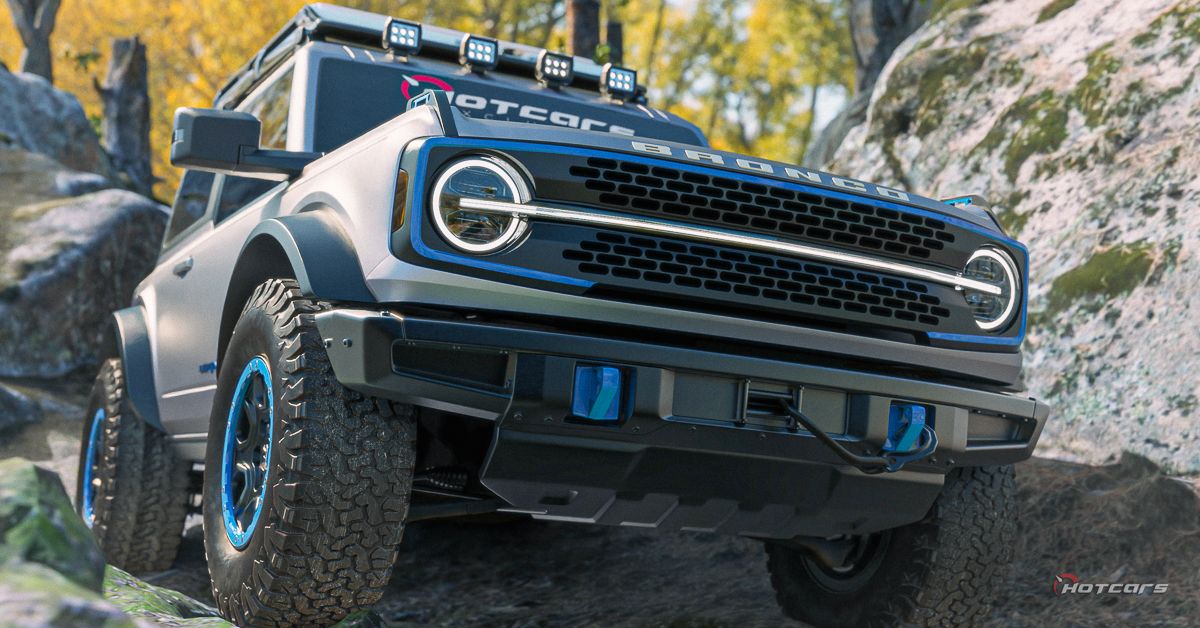 This New Ford Bronco Lightning Render Reveals A Big New Idea For