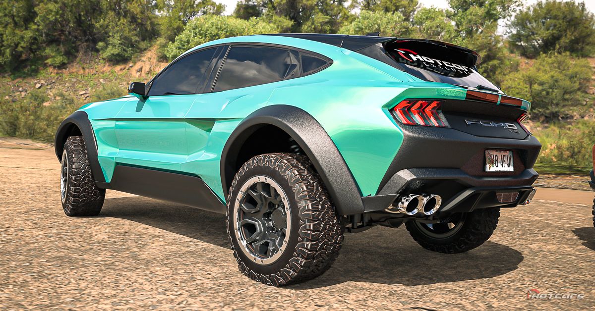 Our 2024 Ford Mustang Raptor Concept Is What The MachE SUV Should Have