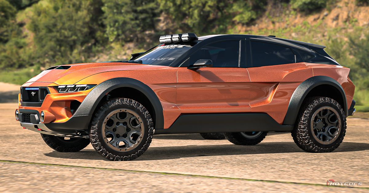 Our 2024 Ford Mustang Raptor Concept Is What The MachE SUV Should Have